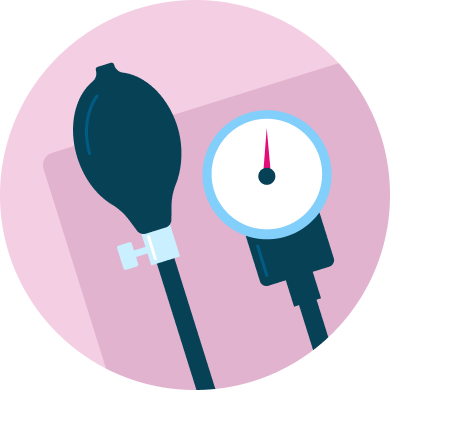 Check your blood pressure daily for diabetes self-care