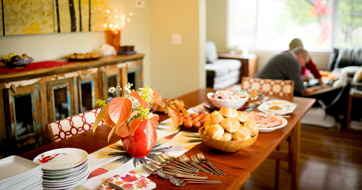 Thanksgiving with grandparents during COVID 2020
